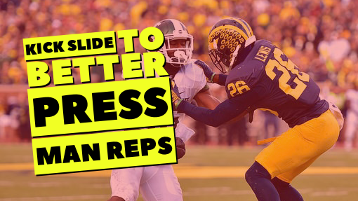 Kick Slide Your Way to Better Press Man Reps
